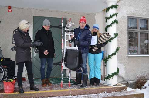 satsning på längdskidåkning för Paraidrottare. Hanna har idag en grupp på ca 5 aktiva som tränar tillsammans i Bergebo skidstadion i Domnarvet.