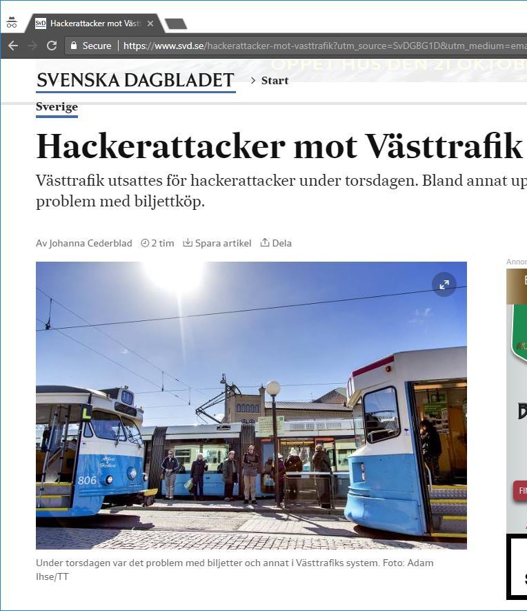 Dagliga attacker De misstänker att det beror