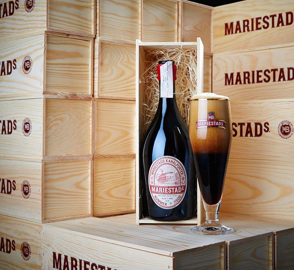 KANALPORTER Richard Bengtsson bryggde 1500 flaskor kanalporter i sitt utvecklingsbryggeri för utvalda kunder. Detta blev startskottet på Den Stora Smakresan och dess högst eftertraktade öl.