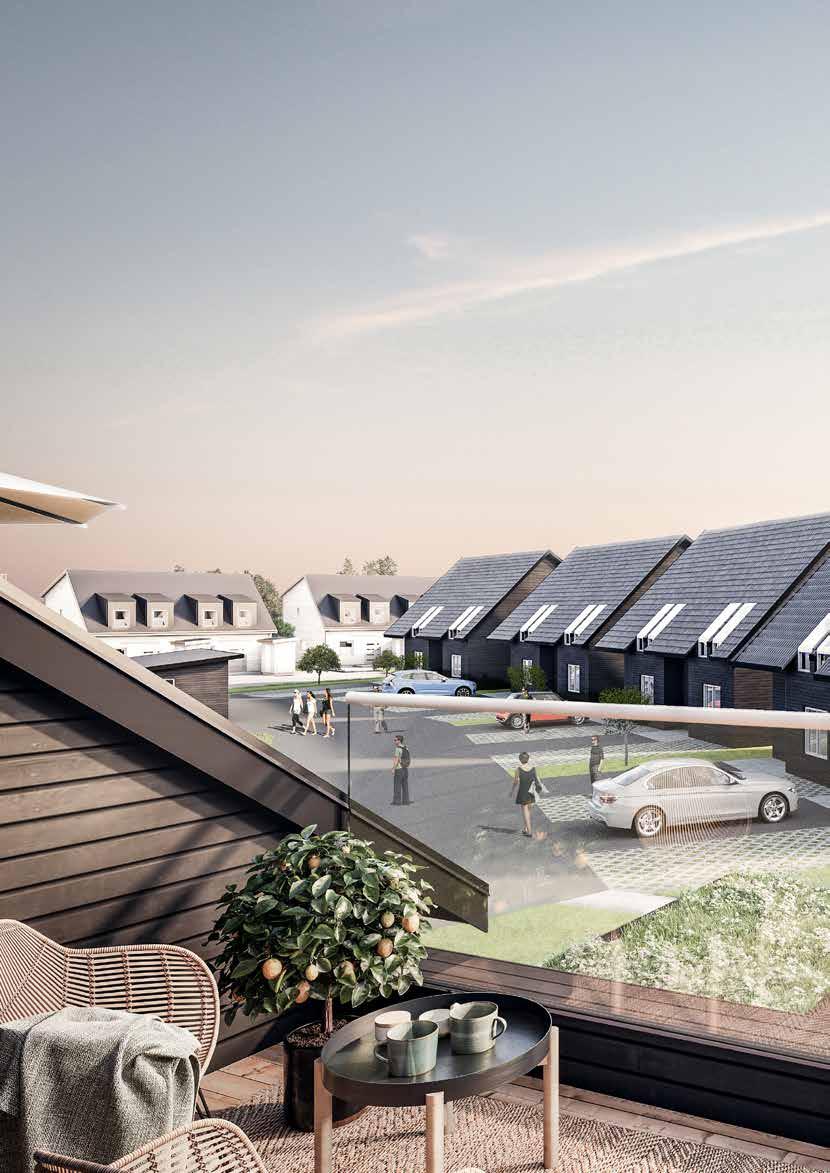 ARKITEKTENS ORD Solbacka Strand bjuder in till ett parhusboende där genomtänkt design möter natur och gemenskap.