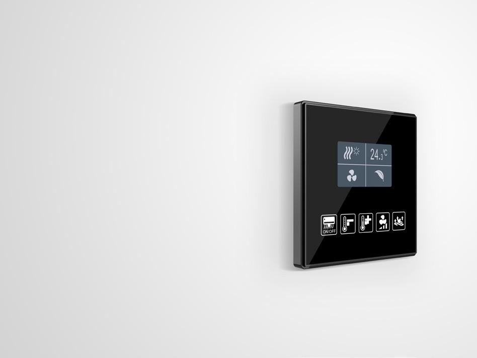 Square TMD-Display. Egen design Square TMD-Display. Kapacitiv touchskärm. Square TMD-Display är en kapacitiv touchskärm med 5 multifunktionsknappar och 1.8 bakgrundsbelyst display.