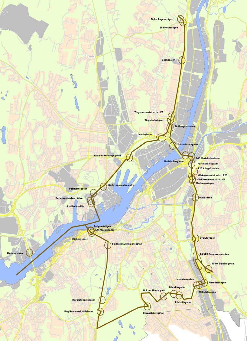 Trafikverkets förslag till reviderat skatteområde Flerpassageregel 60