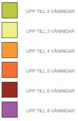 totalt 20 kvarter som fördelas lika mellan fastighetsägarna Mölndals Stad (kvarter 11-20) och Aspelin Ramm Fastigheter AB (kvarter 1-10).