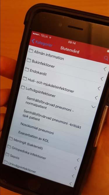 Riktlinjer för antibiotikaanvändning i app! Sök på Strama RJL i Google Play eller Itunes och ladda ner riktlinjerna!