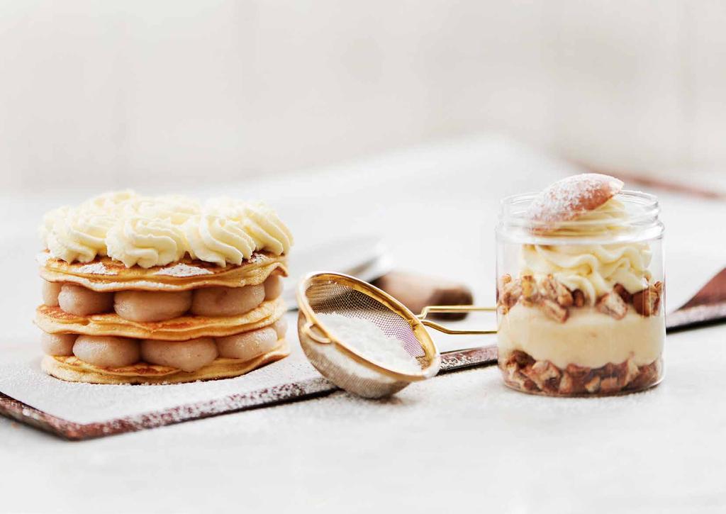 PANNKAKSSEMLA LYXSEMLOR Vad sägs som en klassisk semla i uppdaterat lyxformat? Vi säger åtminstone succé!