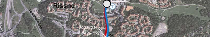 sträckningar för