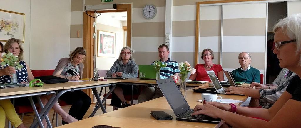 FORSKNINGSPLTTFORMEN SOM MÖTESPLTS rbetsmöten och seminarier Forskningsplattformen har under 2017 haft arbetsmöten med representanter från de olika projekten.