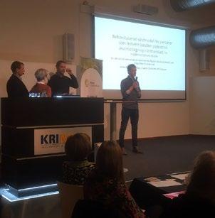 Ett sextiotal representanter från kommun, Region och Högskolan besökte heldagskonferensen och nna-karin Edberg sammanfattar: Grunden för att detta ska fungera är