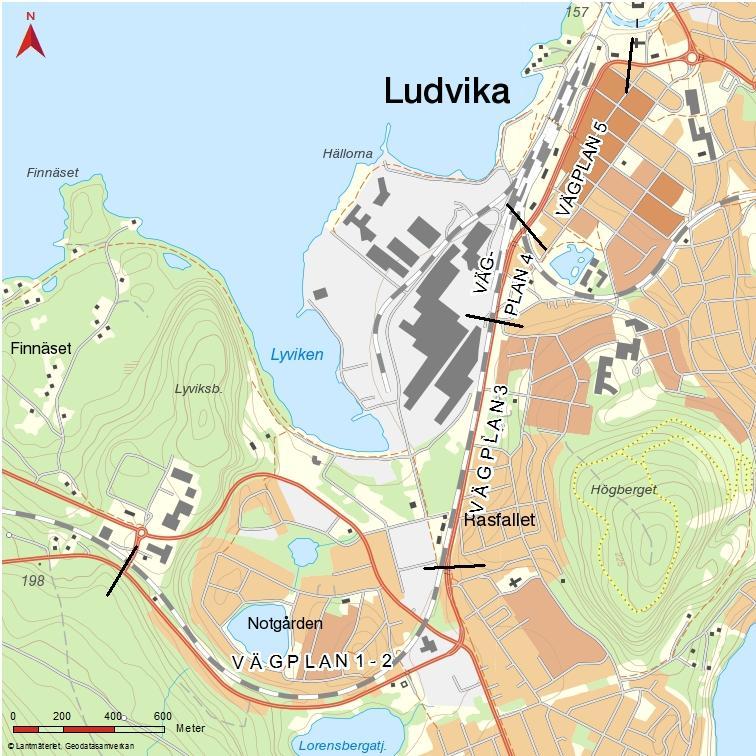 2.9. Åtgärder projekt Genomfart Ludvika 2.9.1.