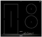 comfortdesign, styrs med Dual lightslider 4 induktionszoner, varav 1 flexinductionzon fryingsensor Plus steksensor med 5 temperaturinställningar powermove Plus
