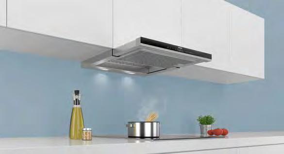 Ljudnivå min/max hastighet: 41/56 db Styrs med fjärrkontroll rimventilation effektivare kantsug med RGB-färger ger dig möjligheten att välja