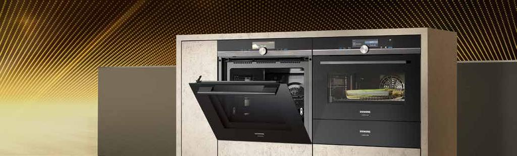 Kompaktugnar En stor ugn i kompakt format. Siemens kompaktserie har revolutionerat designen och planeringen av moderna kök.