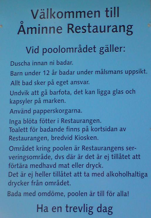 Hygienrutiner Den enskilt största risken vid badanläggningar är den badande.