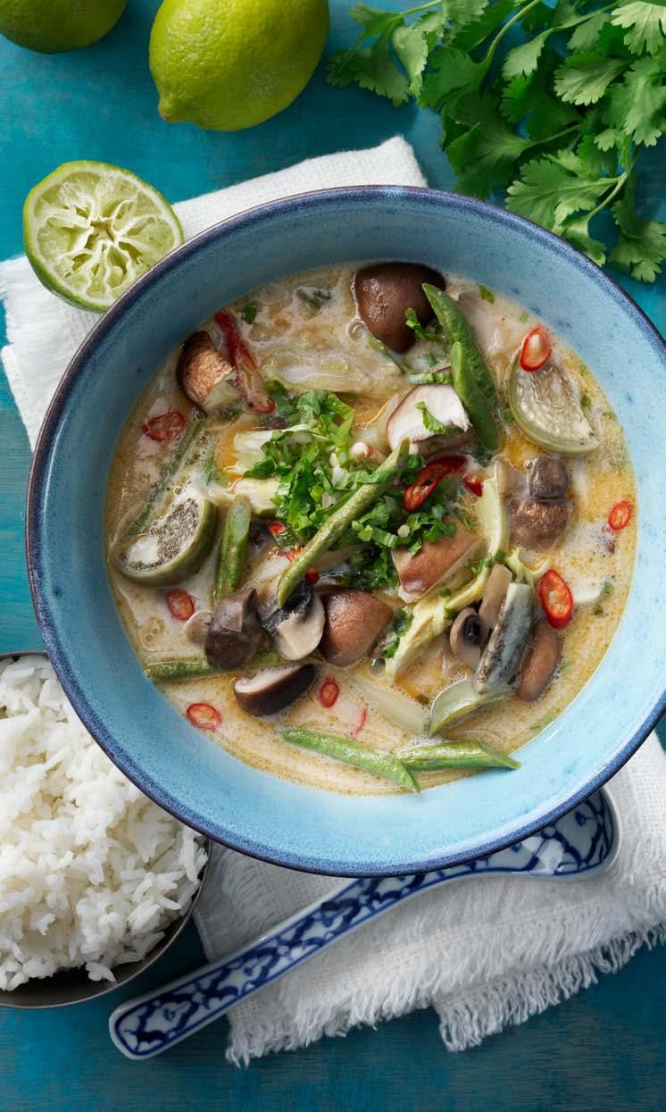 Tom Ka Gai Tom ka gai betyder kryddig kyckling i curry, och hör till de mest kända sopporna från det thailändska köket.
