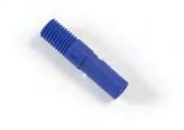 Skaft Adapter gängad för minisvabbar Gängad adapter i plast till minisvabbar.