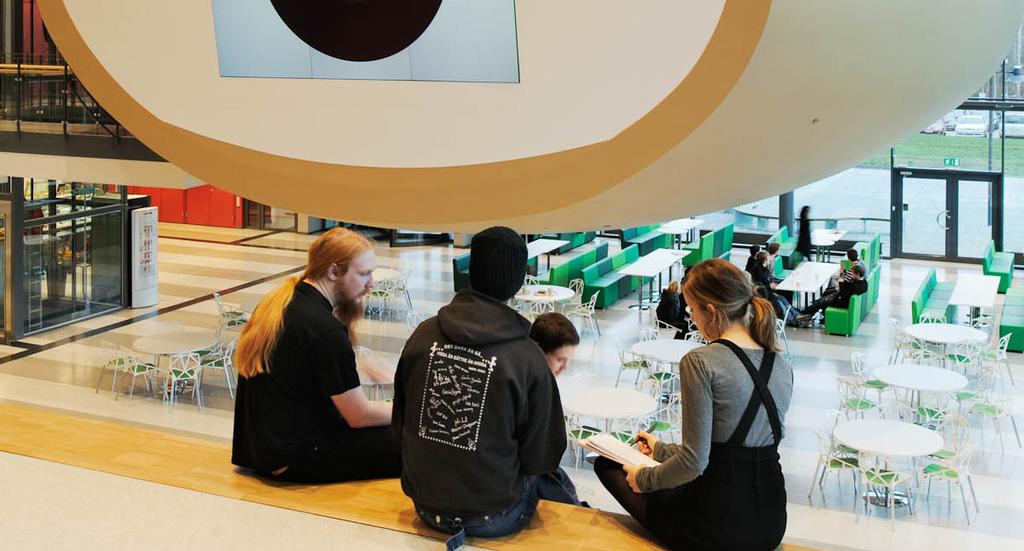 allt mer ihop på moderna campus.