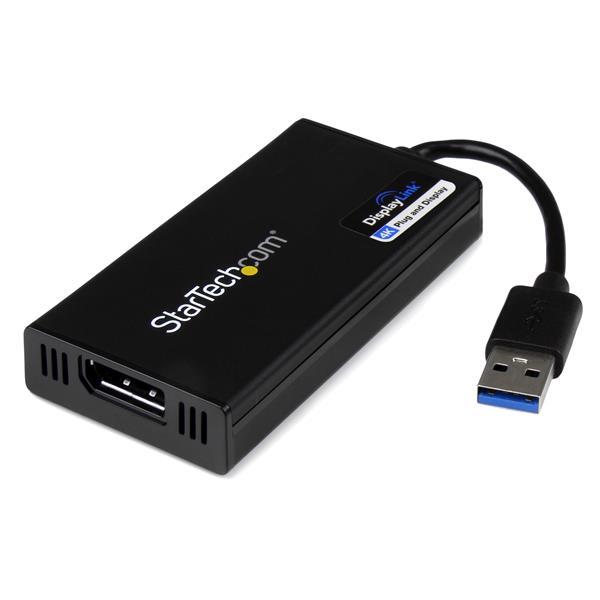 USB 3.0 till 4K DisplayPort-videoadapter för flera externa skärmar - DisplayLink-certifierad - Ultra HD 4K Product ID: USB32DP4K Vill du lägga till 4K Ultra HD-video till ditt datorsystem?