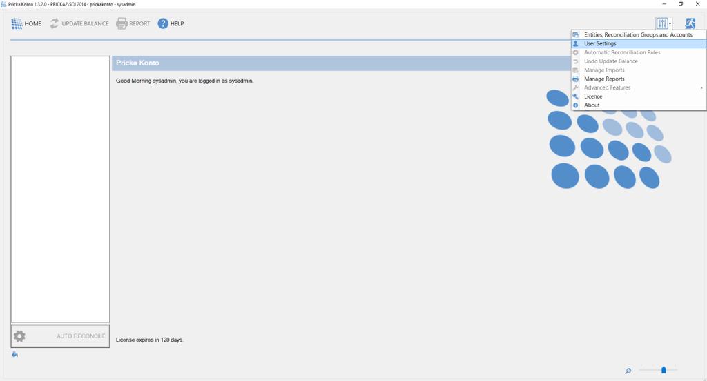 Setting up users