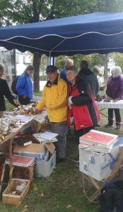 Korsmässomarknaden Lördag 16 september Lite annorlunda blev årets utställning i Stadsparken.