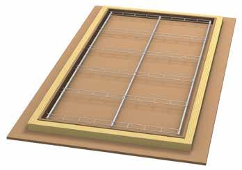 Bygg formen Formen kan byggas av formplywood eller stål.