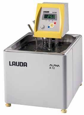 Lauda Alpha Kostnadseffektiv termostatering Lauda Alpha, värme- och kyltermostater för kostnadseffektiv termostatering från -25 till +100 C.