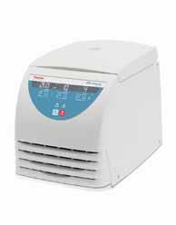 valfria röradaptrar Maxkapacitet: 4 x 750 ml Maxhastighet: 5300 rpm Max RCF: 5590 x g Okyld Maxkapacitet: 4 x 750 ml Maxhastighet: 5300 rpm Max RCF: 5590 x g Temperatur: -10 C till +40