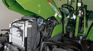 AGCO Power-motorn på 4,4 liter er mer effekt oh vridmoment i 300-serien.