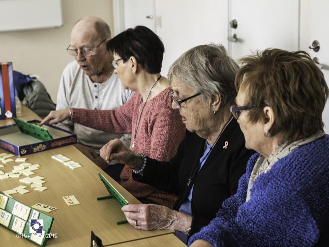 VECKOPROGRÄM MÄ NDÄGÄR Rummikub och andra sällskapsspel Varje måndag spelar vi sällskapsspel eller gör något annat trevlig pyssel Vi samarbetar med Hjärnkraft i dessa