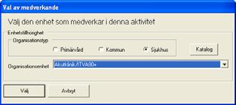 att välja t ex annan Vårdcentral inom VG PV. 3.