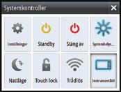 1 2 4 5 3 6 7 8 Nr Objekt 1 Programpanel 2 Instrumentfält 3 Dialogrutan