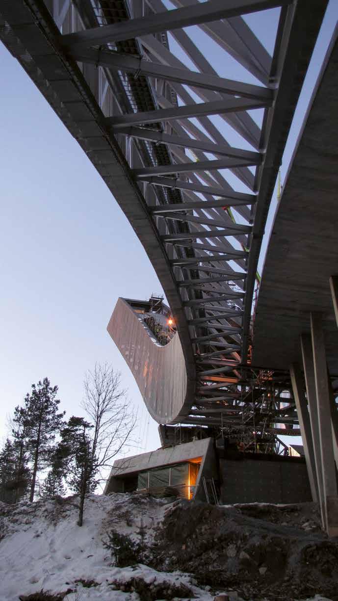 26 Holmenkollen Ski jump.