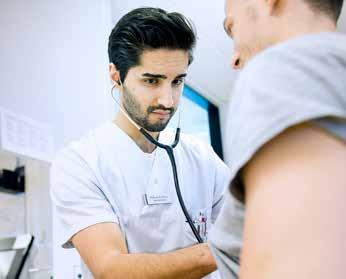 MEDICIN OCH VÅRD Hos oss kan du utbilda dig till läkare, sjuksköterska, biomedicinsk analytiker, audionom eller arbetsterapeut.