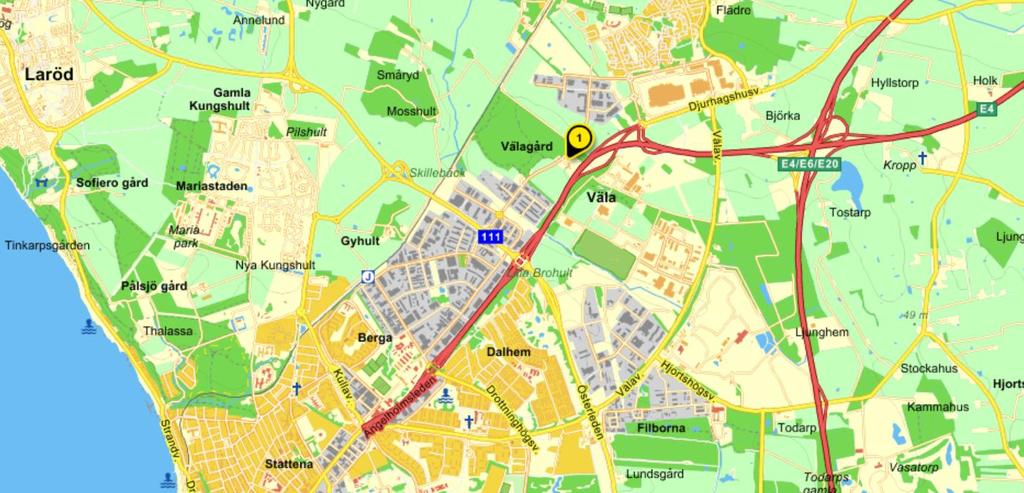 Uppföljning Väla Gård Plusenergikontor Väla Gård är det nya lokala Skanskakontoret i