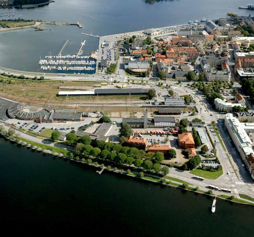 4 Grönytefaktor för Pottholmen etapp 1, Karlskrona kommun Bild: