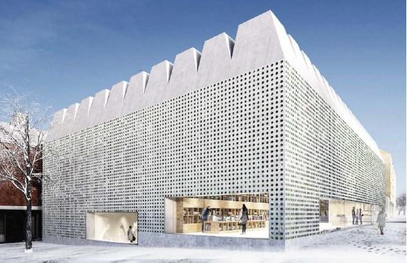Sida 6 (9) Byggnaderna kopplas samman, nya utrymmen för museishop och café skapas, en ny entré öppnas mot Falkenbergsgatan och Blå Porten.