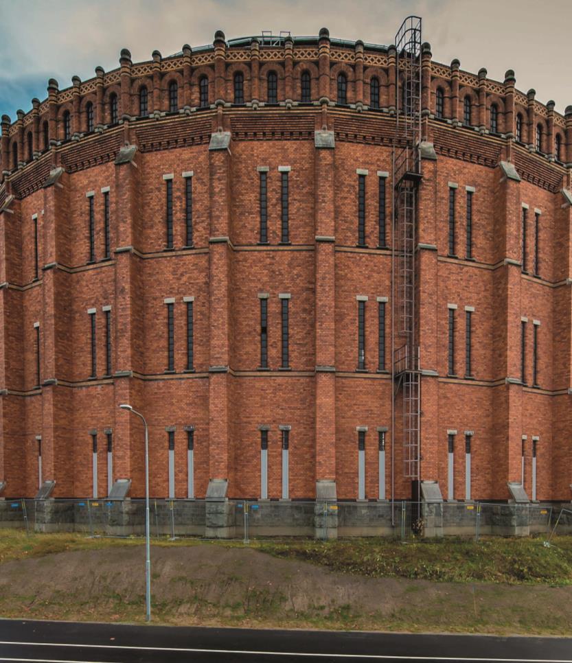 ETT STYCKE HISTORIA Gasverket är en på flera sätt unik plats i Stockholm.