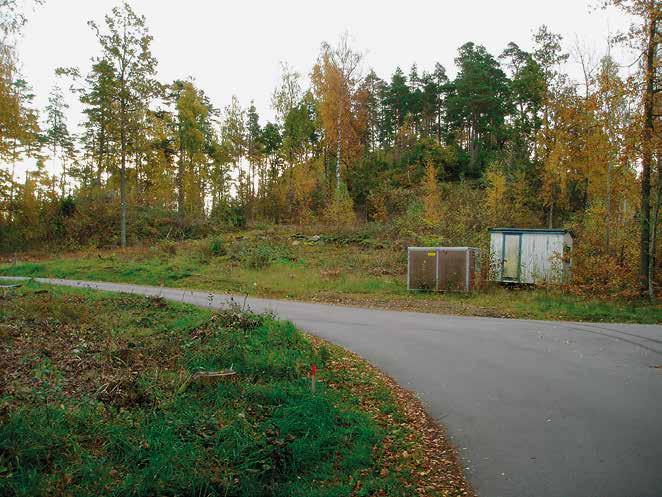 10 Bohusläns museum Rapport 2015 :25 bergsområde där villor och fritidshusen ligger mycket tätt.