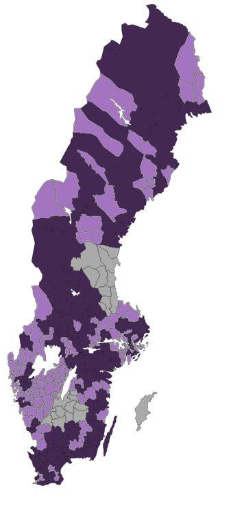 mer omfattande verksamhet, ger stabilitet i verksamheten och en större geografisk spridning av verksamheten.