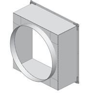 Ram PG20 20 23 Anslutning till kanaler med 20mm flänsar (och 30