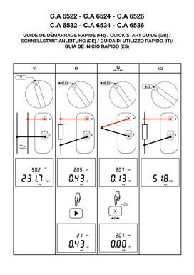 English Safety data sheet Measuring Instrument in CAT II or CAT III or CAT IV For your safety and to avoid damage to property: Read what follows carefully and observe these precautions Read the other