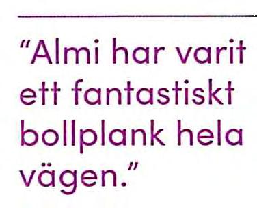 citylogistik. Optiplans vd Maud Woltersson hor deltagit i Almis mentorprogrom och tillväxtledorskopsutbildning.