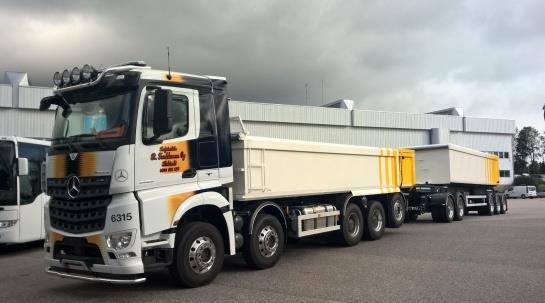 Rauno Tarkkonen Oy 83,5 ton www.trafi.