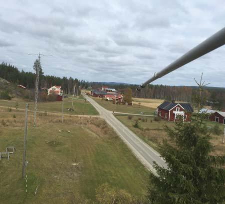 När den var klar så hade jag en till antenn på lager som jag var sugen att montera, de är en 2 el 20/40 m Echo Antennas.