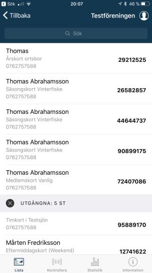 2.5 Kontroll med ifiskes app ifiskes app är gratis och finns