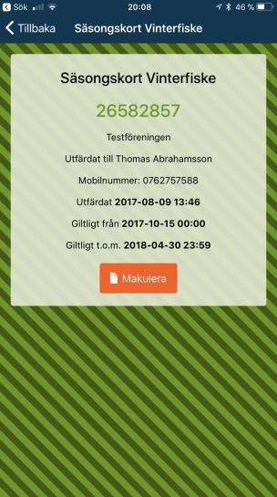 Detta är en mindre variant av ifiskes kontrollpanel med