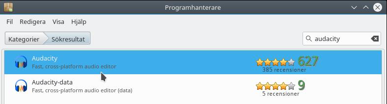 Installera ytterligare program Du har redan tillgång till många program i Mint men det är ändå bara en liten del av alla de program som du kan installera och använda i ditt nya system.