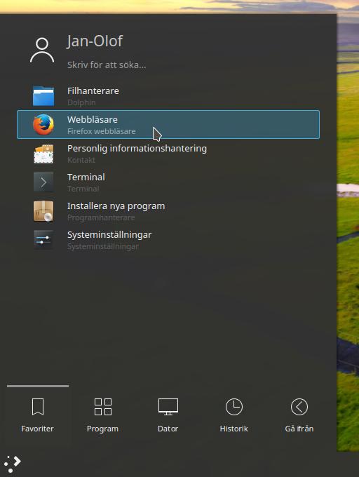 Introduktion till skrivbordet Hur datorns skrivbord skall se ut är ju till stor del en fråga om tycke och smak. I Linux har man stora möjligheter att själv påverka utseende och funktion.
