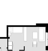 m² ST BAD 6 m² VS HT ALLRUM 22 m² VT KM K/F KÖK 8 m²