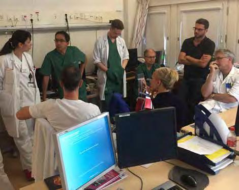 Endokarditkonferenser i Lund Endokarditkonferens - multidisciplinär modell prövas I januari 2017 startades ett nära samarbete mellan infektionsläkare, thoraxkirurger och kardiologer vid Skånes