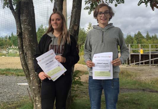 Motiveringen är att de är duktiga fotbollsspelare som kombinerar ett stort intresse, träningsvilja och fotbolls-kunnande med ett gott kamratligt och föredömligt uppträdande både på och utanför planen.